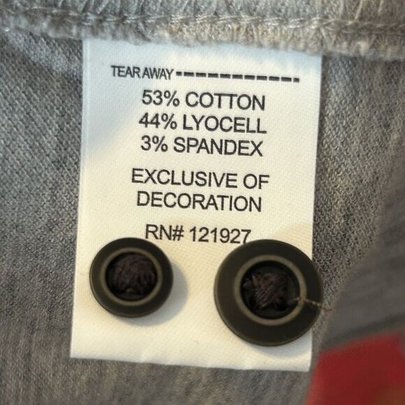 Johnnie O Hangin Out Jeffery Knit Button Up Shirt Size M Gray NWT - Picture 8 of 10